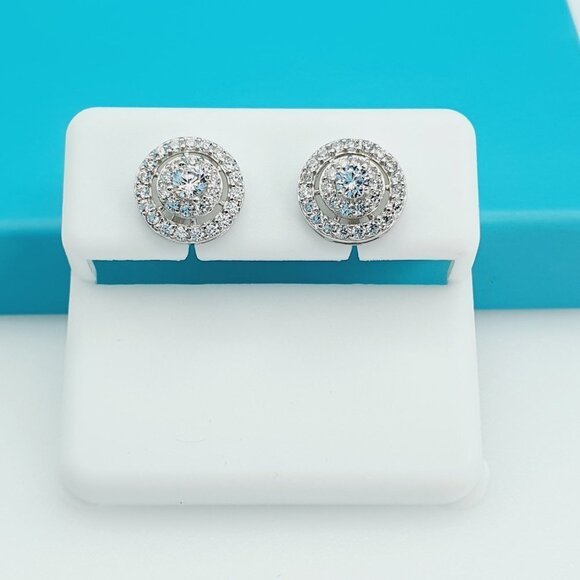 925 Sterling Silver CZ Beautiful Earrings for Women, 1USPAR4213 - Picture 5 of 11